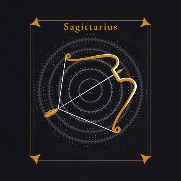 Sagittarius | Astrology Zodiac Sign Design by The Witch's Life